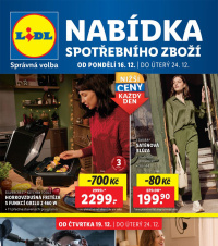 Akční leták Lidl  - Nabídka spotřebního zboží