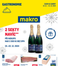 Akční leták Makro  - Gastronomie