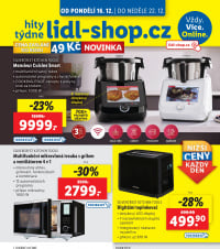 Akční leták Lidl - shop.cz  - Hity týdne