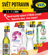 Akční leták JIP  CC Cash & Carry - Brno, Praha, Ostrava