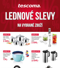 Akční leták Tescoma  - Lednové slevy