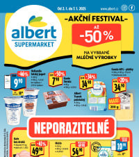 Akční leták Albert Supermarket 