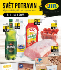 Akční leták JIP  CC Cash & Carry - Brno, Praha, Ostrava