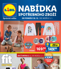 Akční leták Lidl  - Nabídka spotřebního zboží