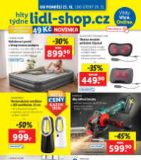 Akční leták Lidl - shop.cz  - Hity týdne