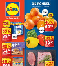 Akční leták Lidl  od pondělí - XXL týden II.