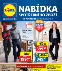 Akční leták Lidl  - Nabídka spotřebního zboží