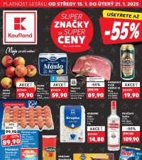 Akční leták Kaufland  Třeboň