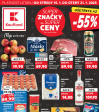 Akční leták Kaufland  Praha 4 - Michle