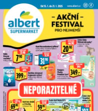 Akční leták Albert Supermarket 