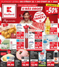 Akční leták Kaufland  Most