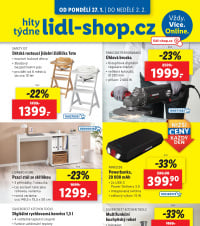 Akční leták Lidl - shop.cz  - hity týdne