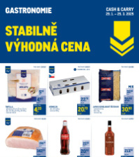 Akční leták Makro  - Gastronomie - Stabilně výhodná cena