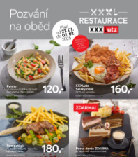 Akční leták XXXLutz  - Restaurace