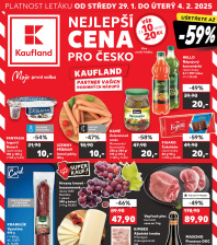 Akční leták Kaufland  Šumperk