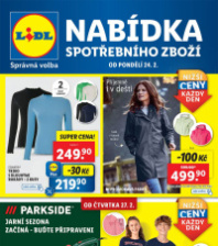 Akční leták Lidl  - Nabídka spotřebního zboží