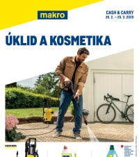 Akční leták Makro  - Úklid a kosmetika