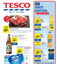 Akční leták Tesco hypermarket 