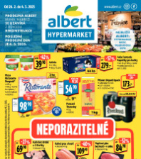 Akční leták Albert Hypermarket  - Bílina