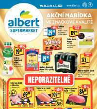 Akční leták Albert Supermarket 