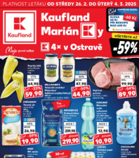 Akční leták Kaufland  Ostrava - Zábřeh