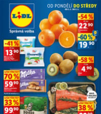 Akční leták Lidl  od pondělí - Vitasia