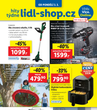 Akční leták Lidl - shop.cz  - hity týdne