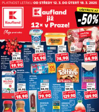 Akční leták Kaufland  Praha 6 - Podbaba