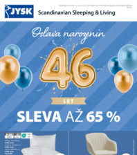 Akční leták Jysk  - Sleva až 65 %