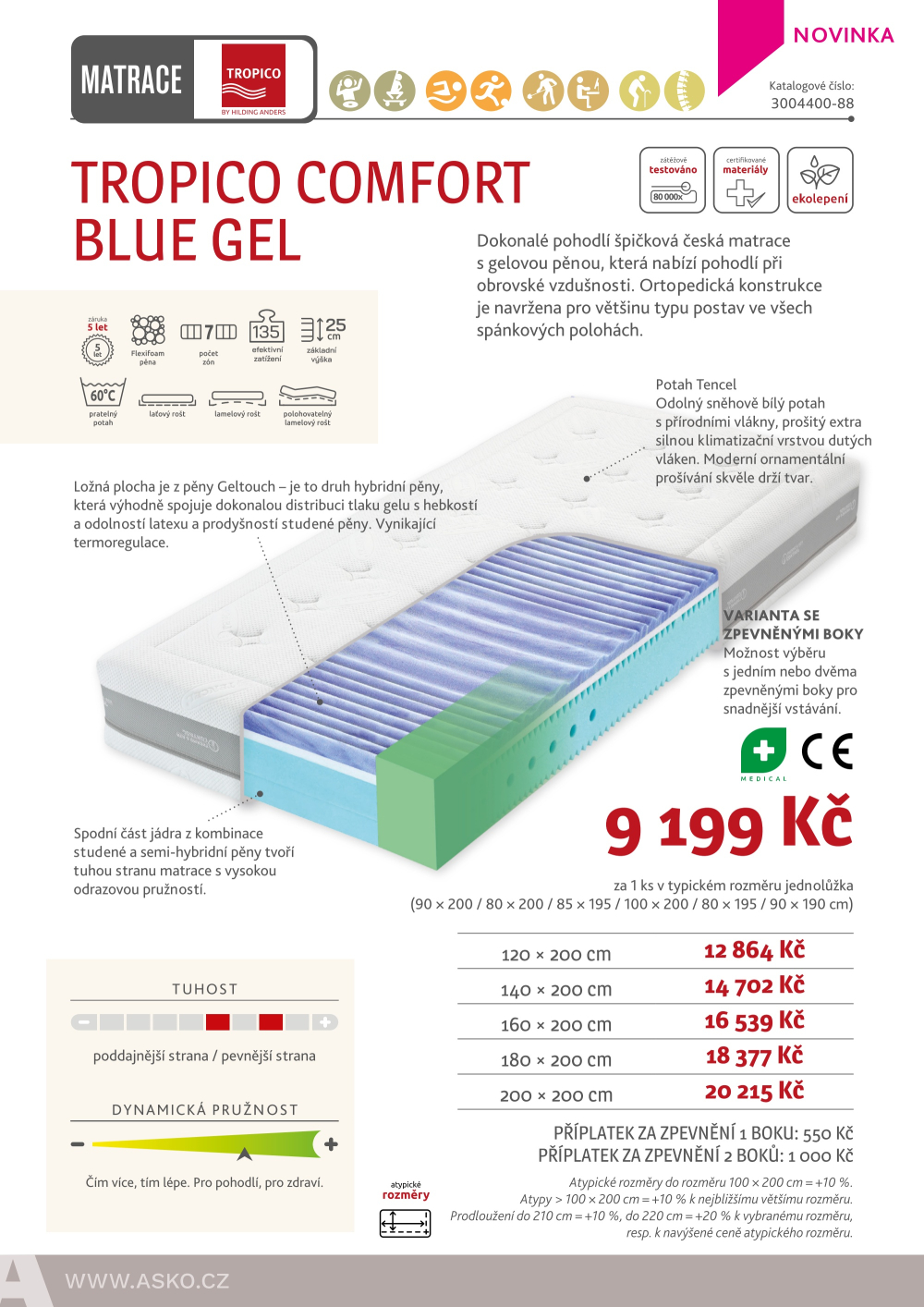 Leták ASKO NÁBYTEK leták - Nakažlivě dobrý spánek - strana 16