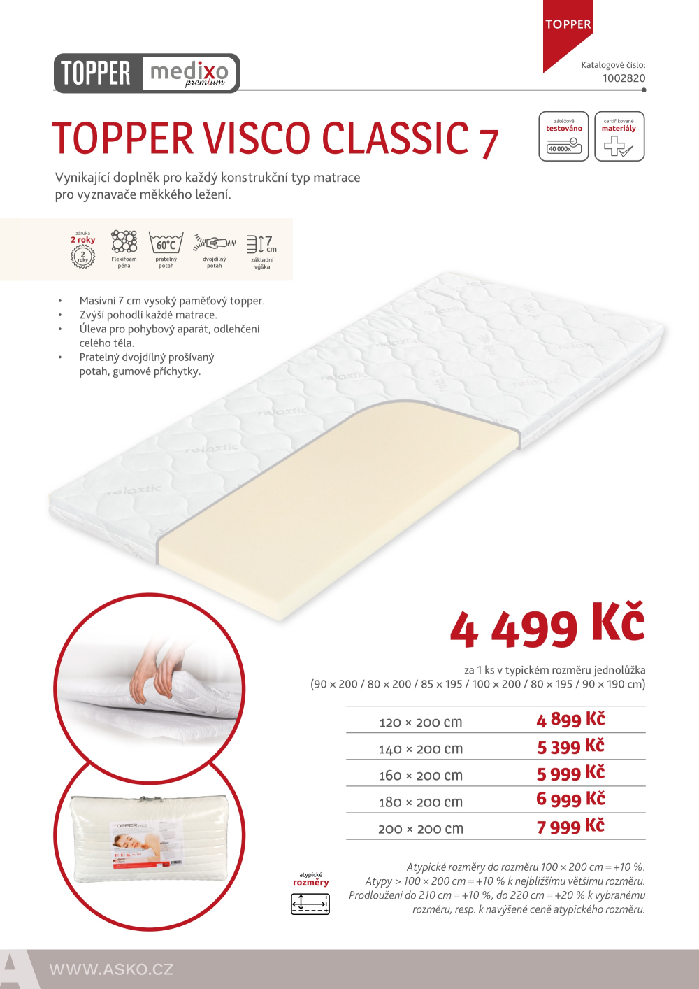 Leták ASKO NÁBYTEK leták - Nakažlivě dobrý spánek - strana 46