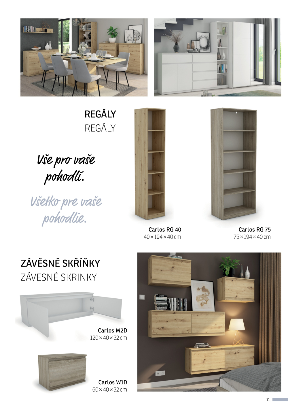 Leták ASKO nábytek leták - Program Carlos - strana 11