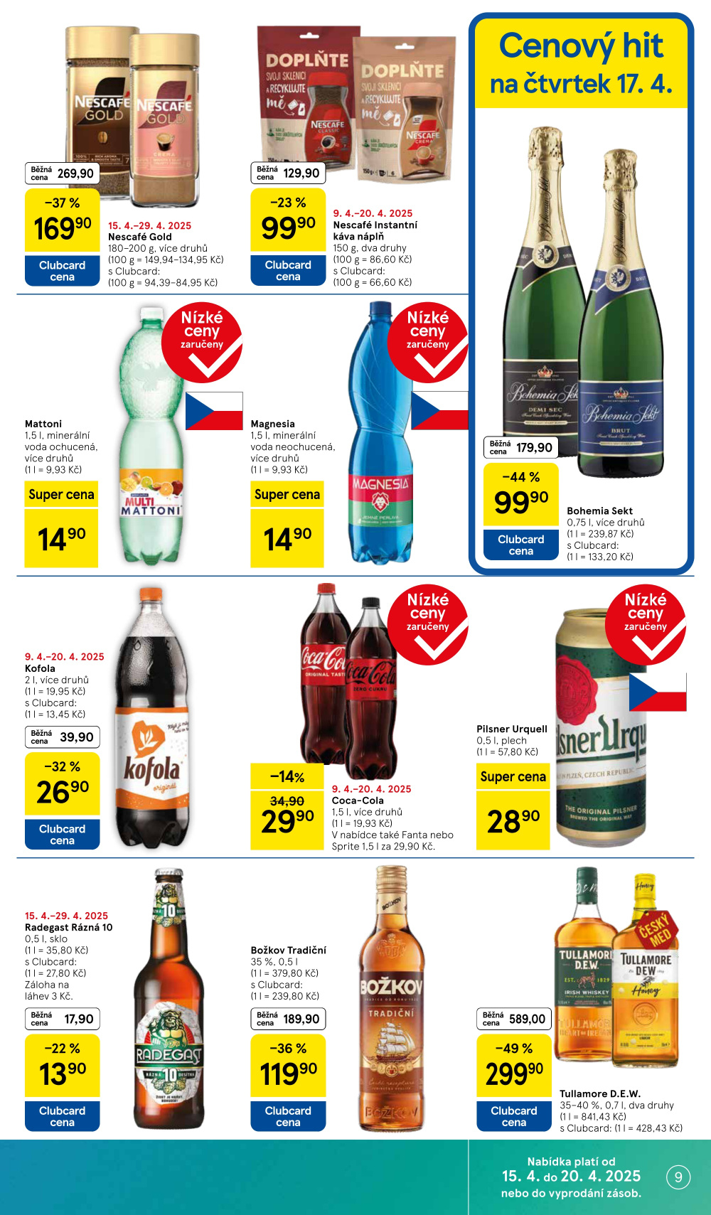 Leták Tesco hypermarket leták - strana 9