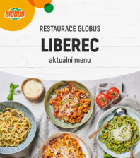 Akční leták Globus restaurace - Liberec
