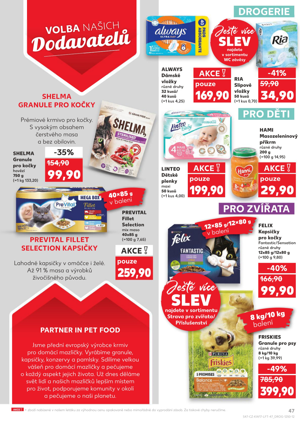 Leták Kaufland leták Kadaň - strana 47