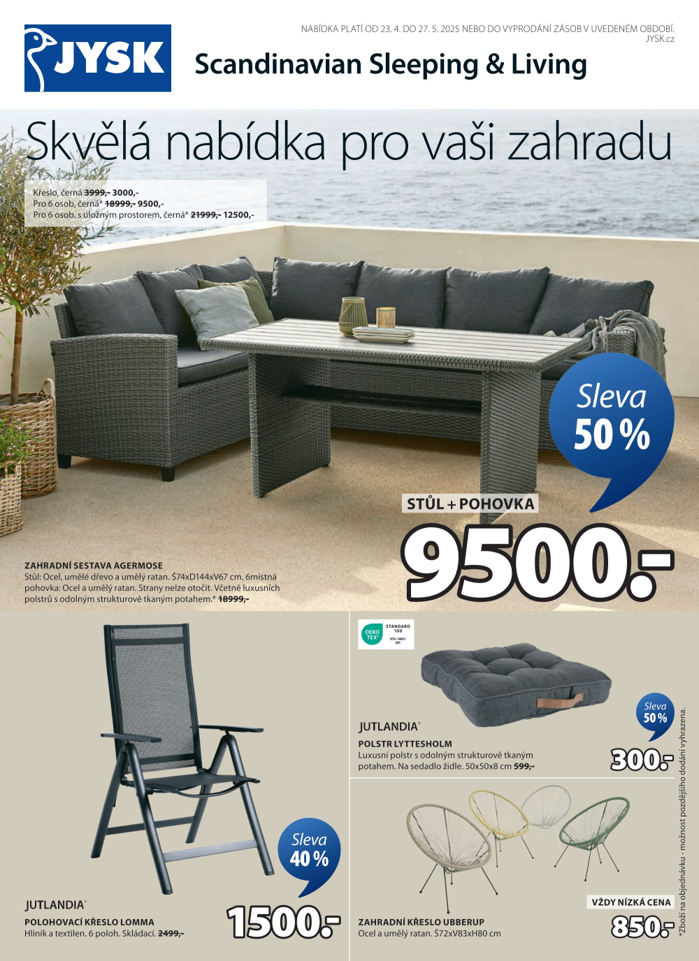 Leták Jysk leták - strana 1