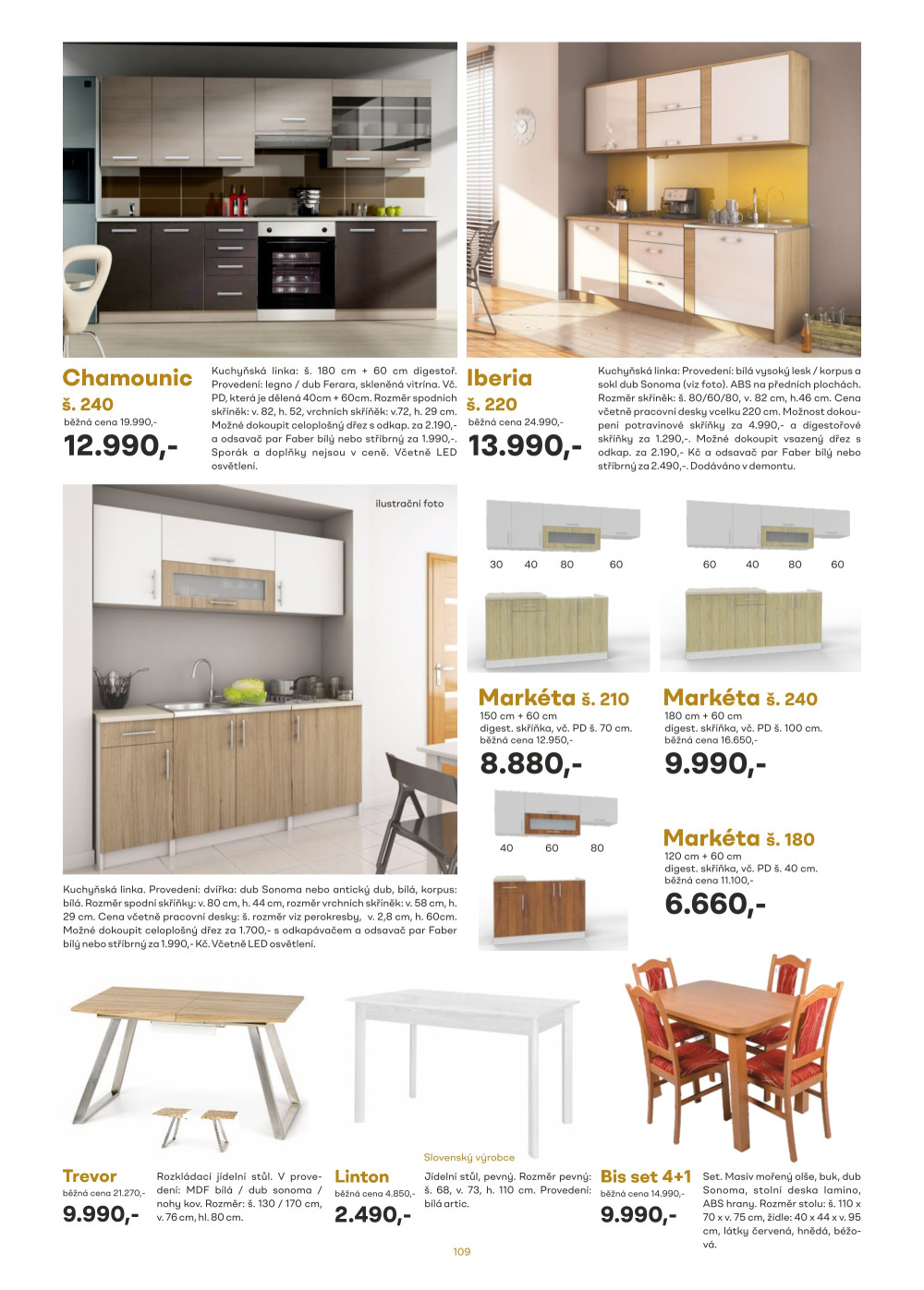Leták Kasvo nábytek katalog - strana 109