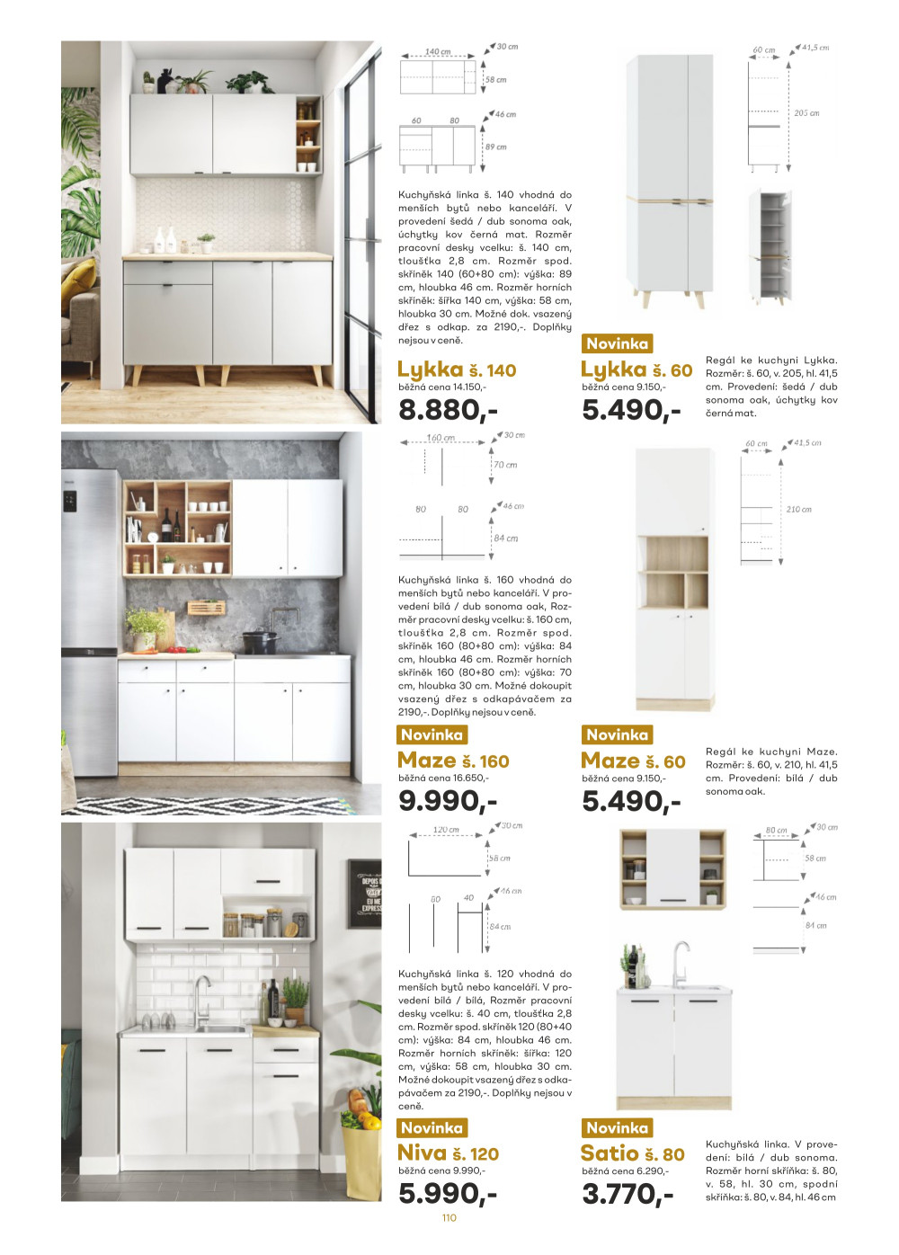 Leták Kasvo nábytek katalog - strana 110