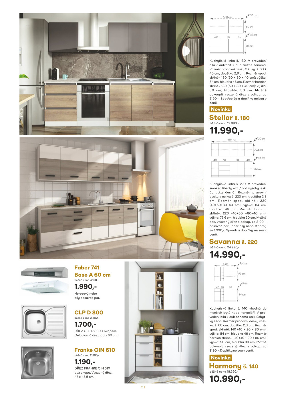 Leták Kasvo nábytek katalog - strana 111