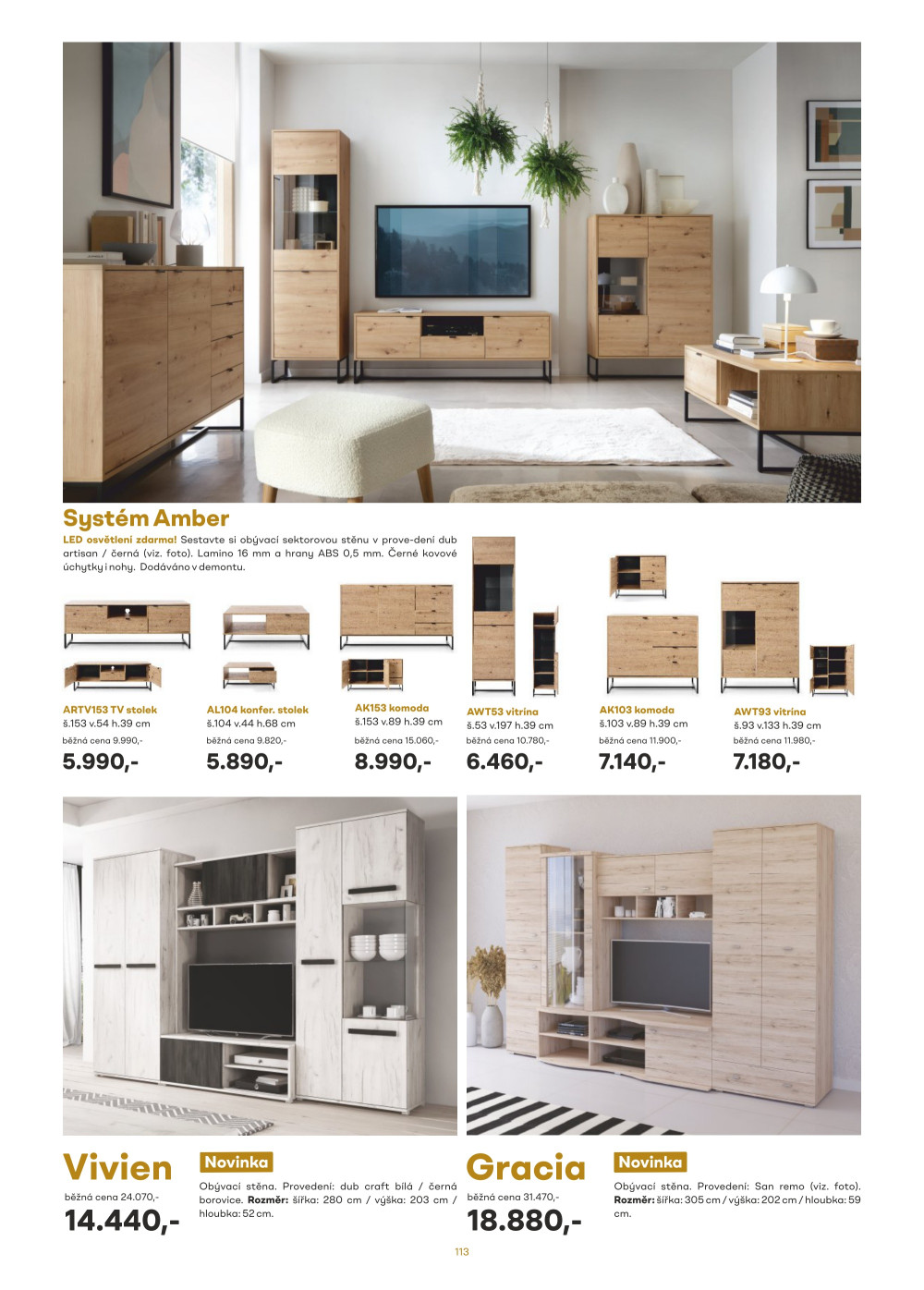 Leták Kasvo nábytek katalog - strana 113