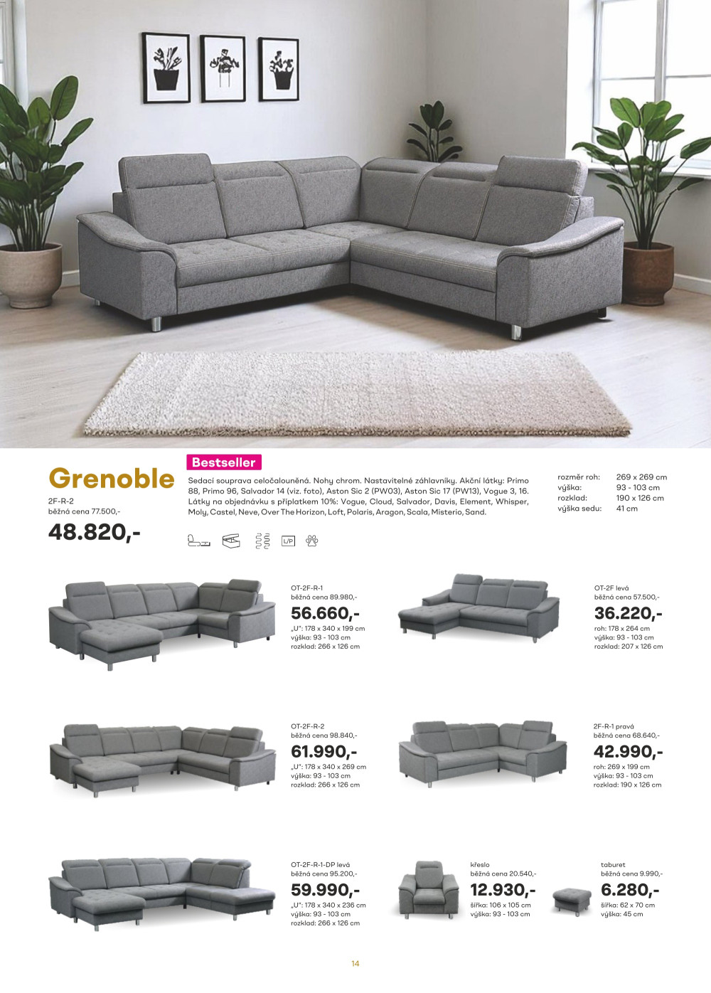 Leták Kasvo nábytek katalog - strana 14