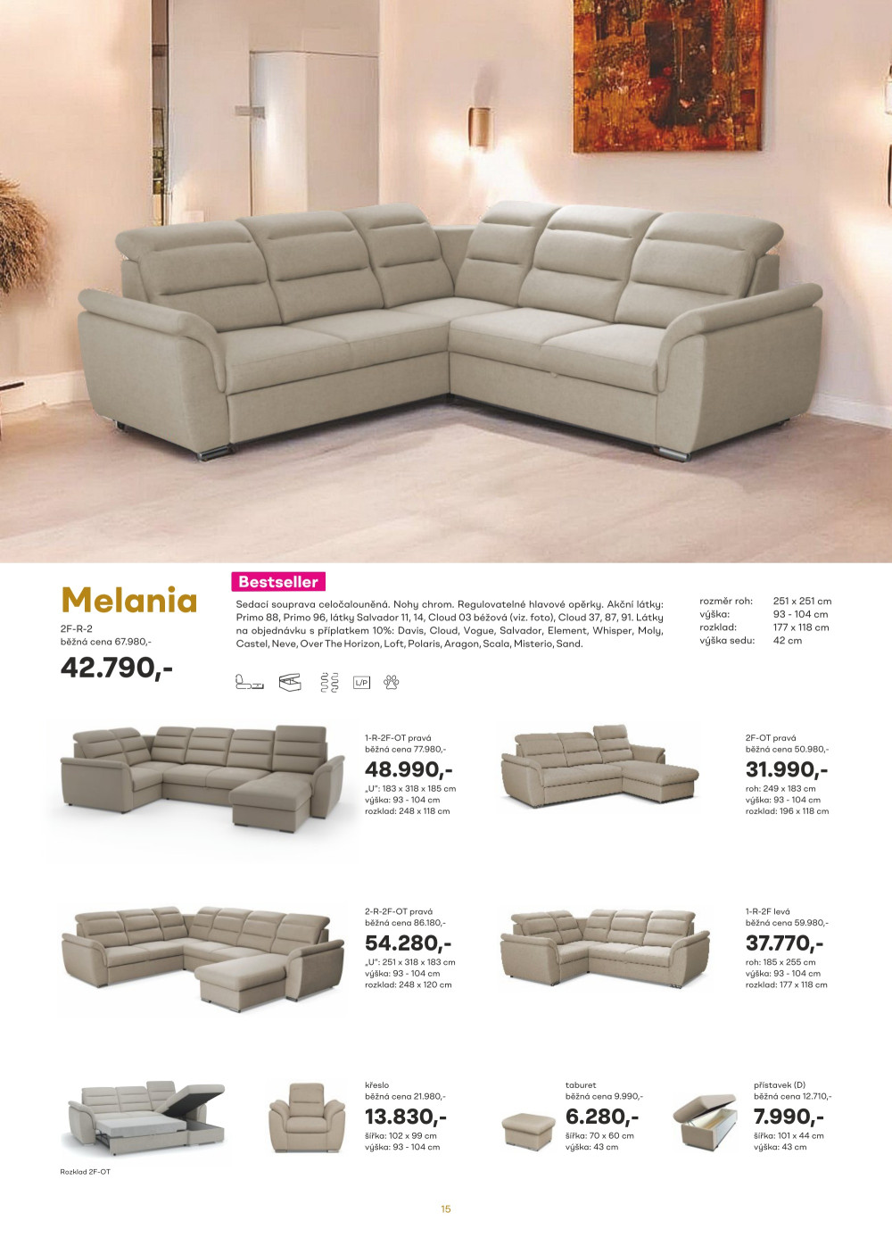 Leták Kasvo nábytek katalog - strana 15