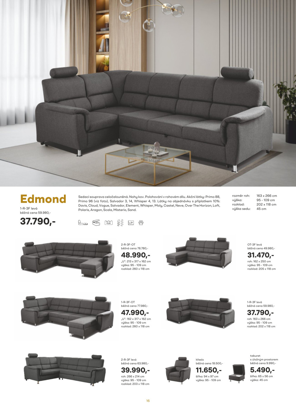 Leták Kasvo nábytek katalog - strana 16