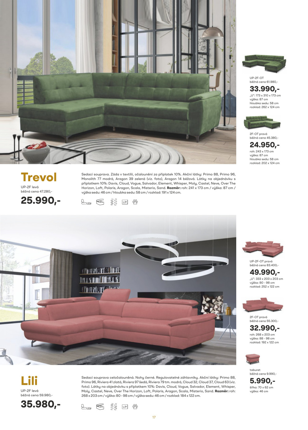 Leták Kasvo nábytek katalog - strana 17