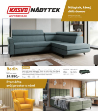 Akční leták Kasvo nábytek katalog