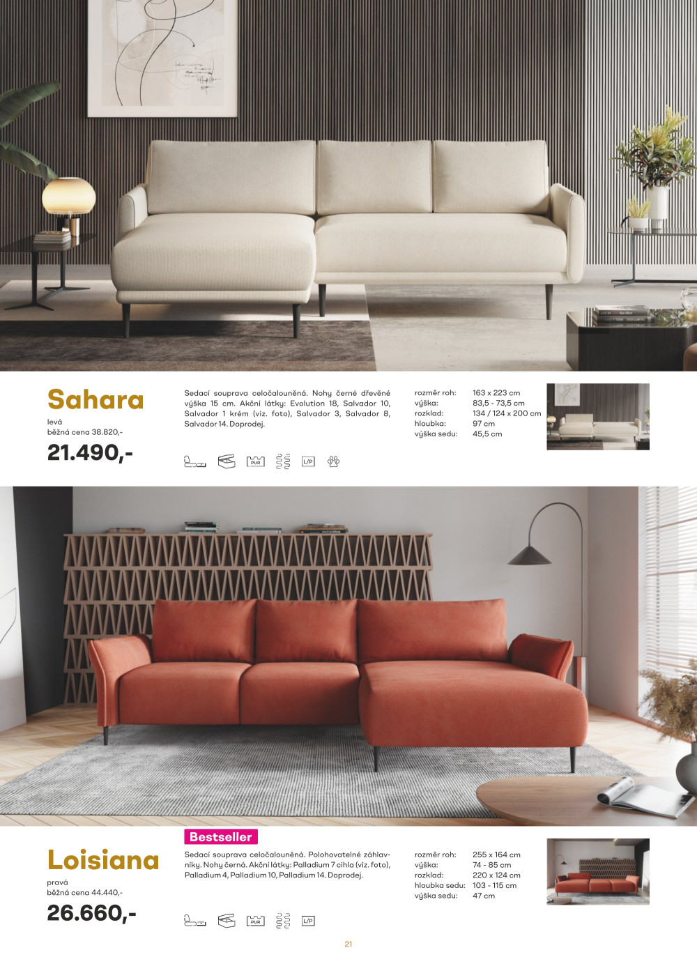 Leták Kasvo nábytek katalog - strana 21
