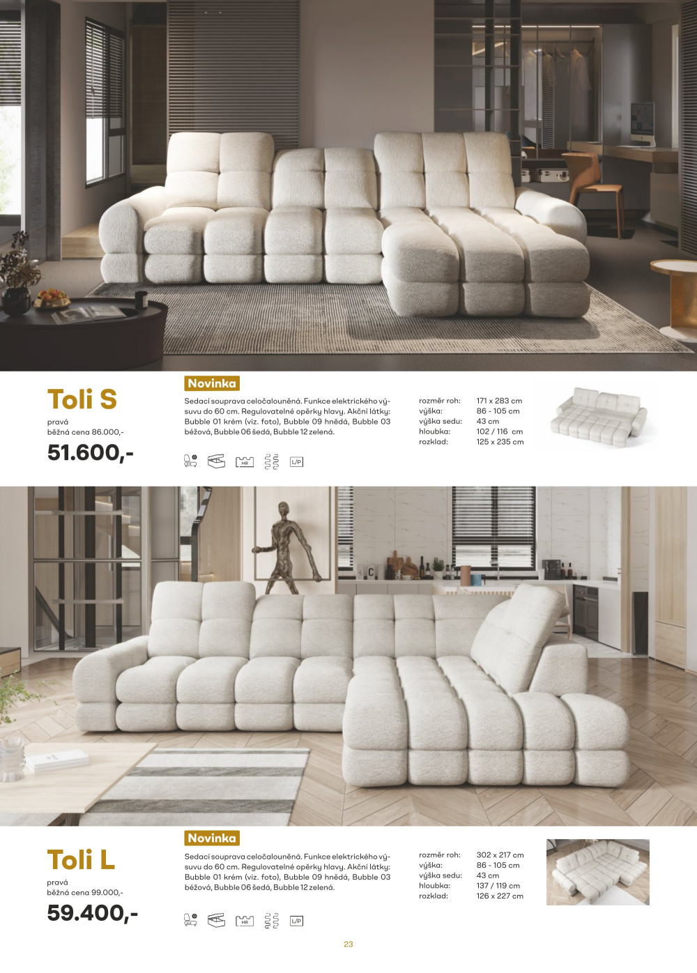 Leták Kasvo nábytek katalog - strana 23