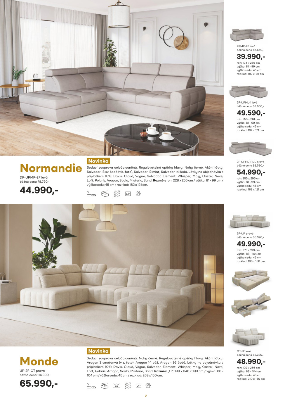 Leták Kasvo nábytek katalog - strana 2