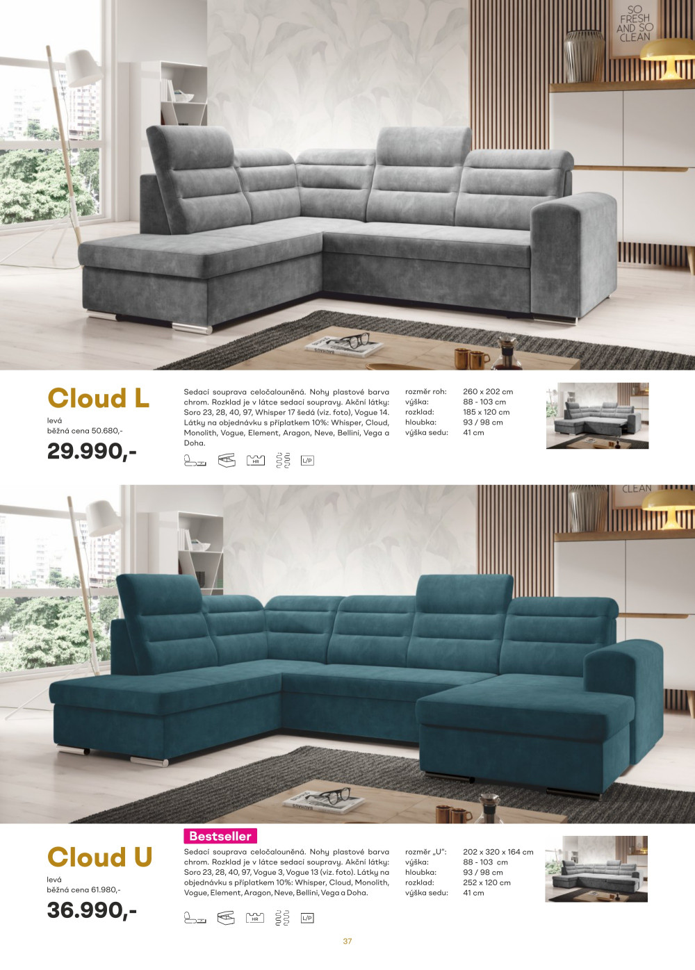 Leták Kasvo nábytek katalog - strana 37