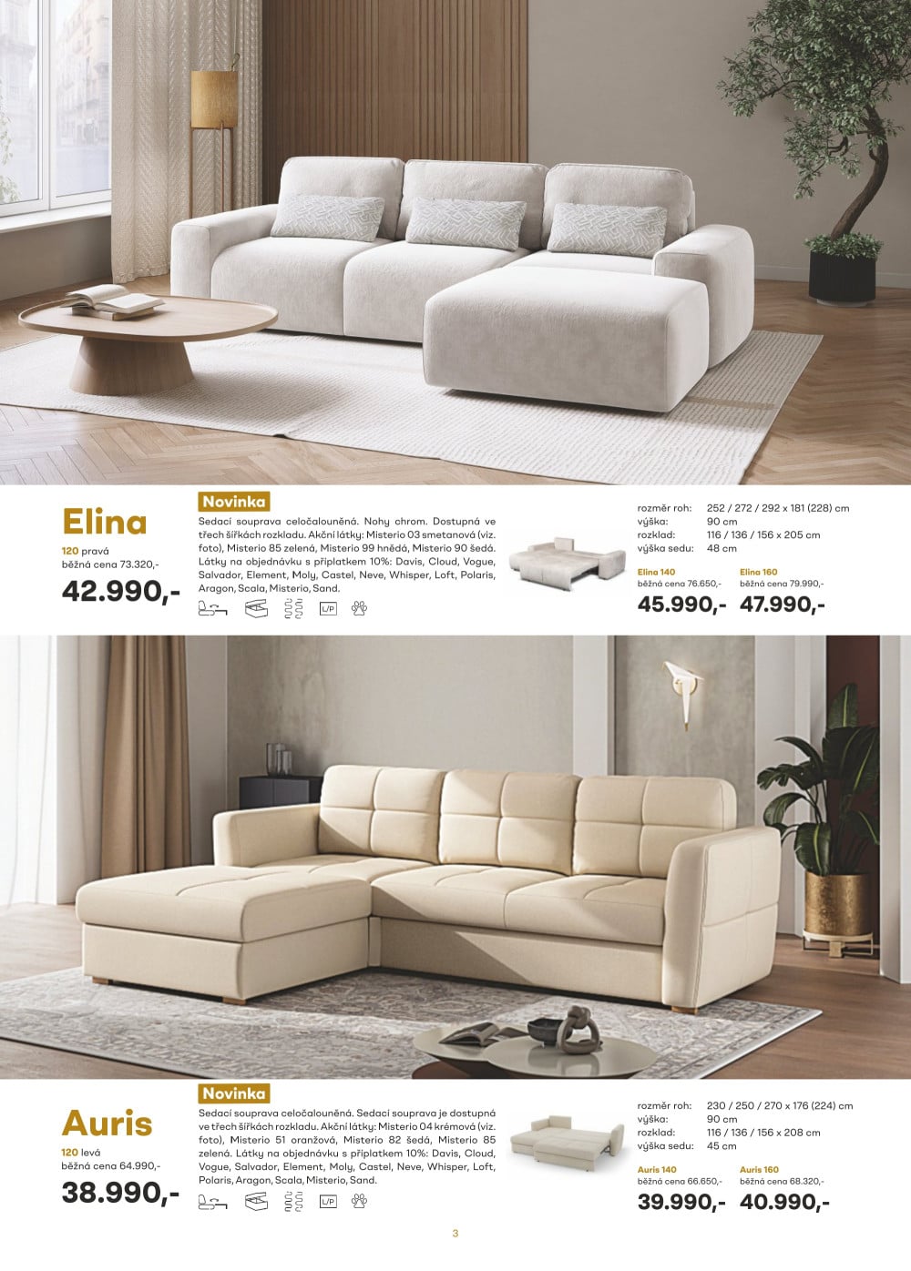 Leták Kasvo nábytek katalog - strana 3